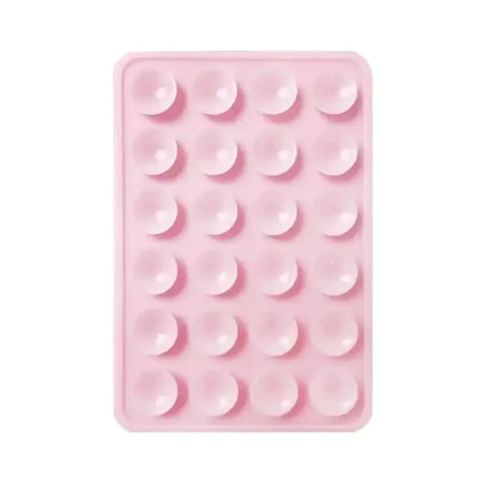 Support de téléphone en silicone à ventouse, multifonctionnel, support mural à ventouse carré antidé