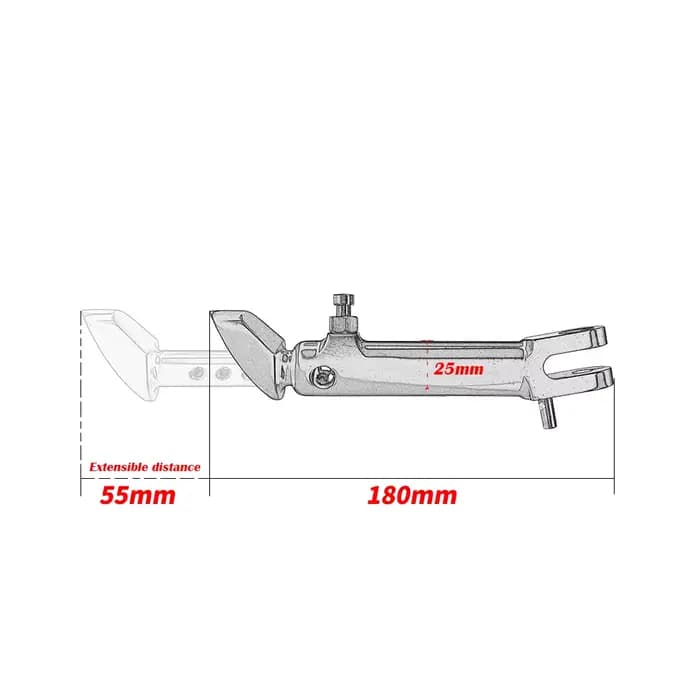 Béquille latérale réglable en aluminium pour moto, pour Kawasaki Z900 RS SE Cafe ABS 2018-2021 2022 