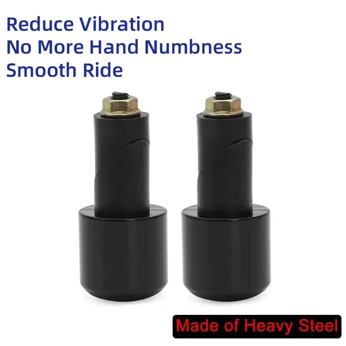 Embouts de guidon universels anti-vibrations 7/8" 22mm, poids pour guidon, réduisent les tremblement
