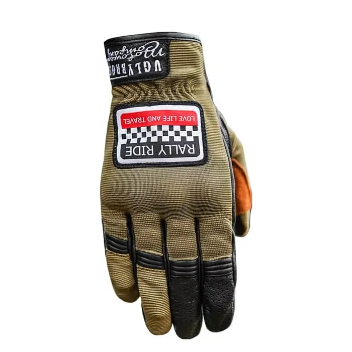 UGLYBROS gants de moto pour hommes femmes gants d'équitation respirants d'été à doigt complet avec c
