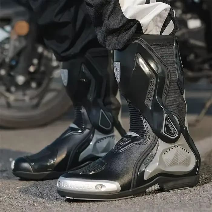 Bottes de moto de course tout-terrain