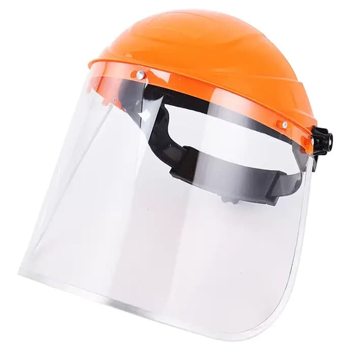 Écran facial transparent pour moto