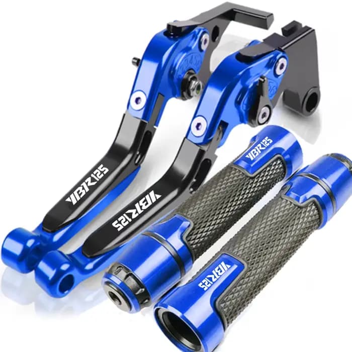 Moto Pour YAMAHA YBR125 2005-2014 YBR 125 2006 2007 2008 2009 2010 2011 2012 Réglable Leviers D'embrayage De Frein Poignées de Guidon