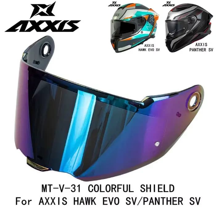 Visière de casque pour AXXIS MT-V-31 HAWK EVO SV PANTHER SV