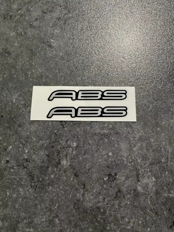 Autocollants ABS latéraux de carénage de moto