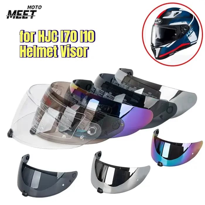 Convient pour HJC I70 I10 visière de casque HJ 31 lentille de remplacement transparente haute définition accessoire