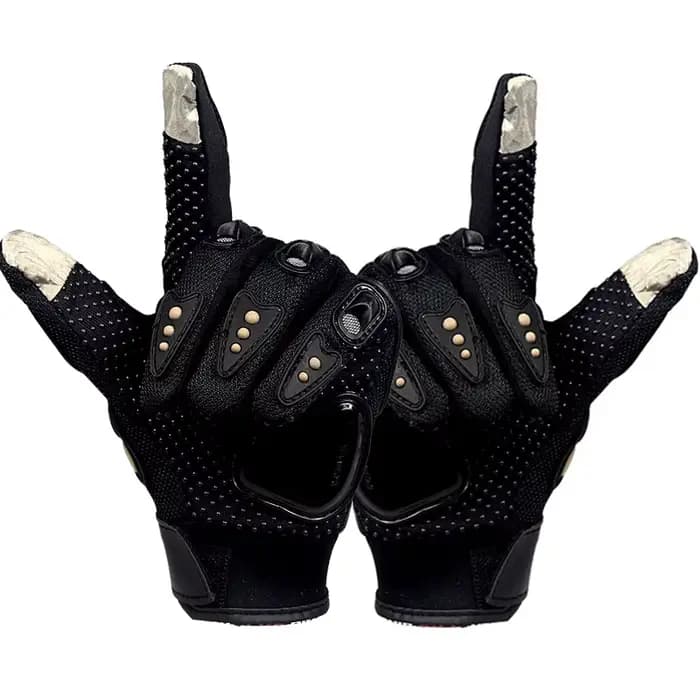 Gants de moto pour écran tactile