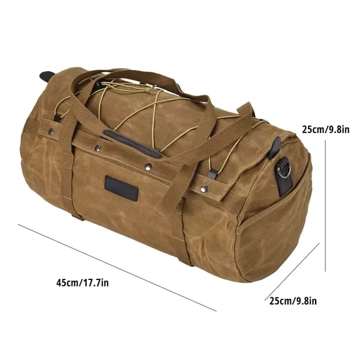 Sac de siège arrière de moto Vintage