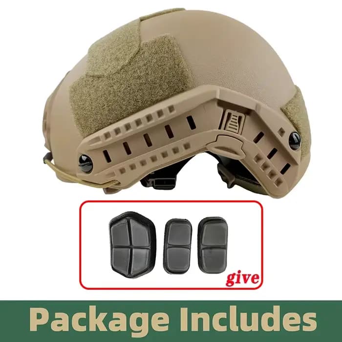 Casque tactique Airsoft BOOIU avec bouton réglable