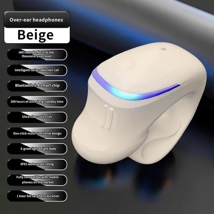 Casque Bluetooth sans fil à Conduction osseuse 5.3