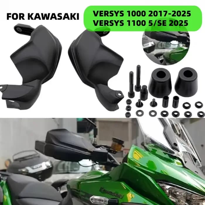 Pour KAWASAKI Versys1100 Versys 1100 S SE KLE1100 2025 accessoires de moto poignée garde guidon protège-mains boucliers couverture
