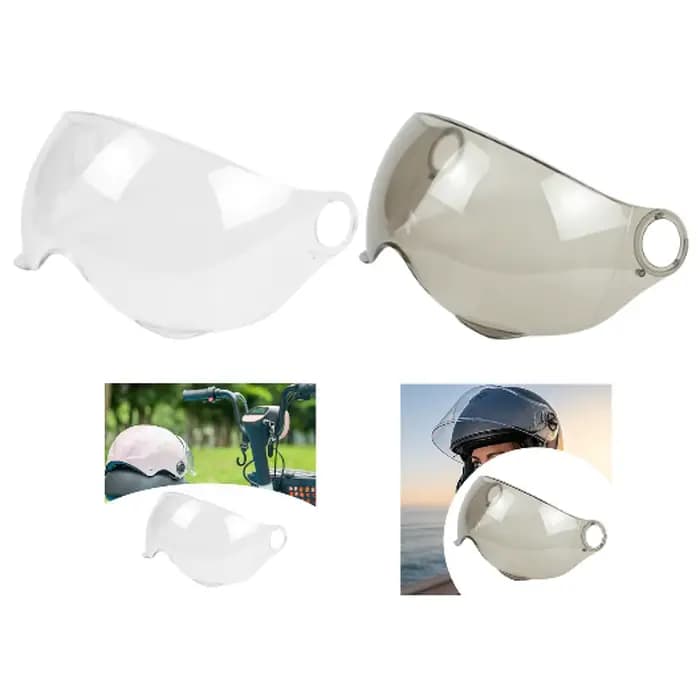 Visière de casque de moto, lentille, accessoires de moto professionnels, vent
