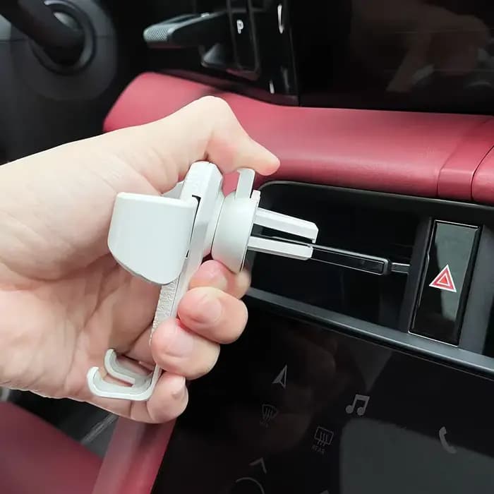 Support de téléphone portable pour voiture, Support réglable, Support de ventilation, accessoires automobiles pour Fiat 500 500C 2012 500X Abarth 695