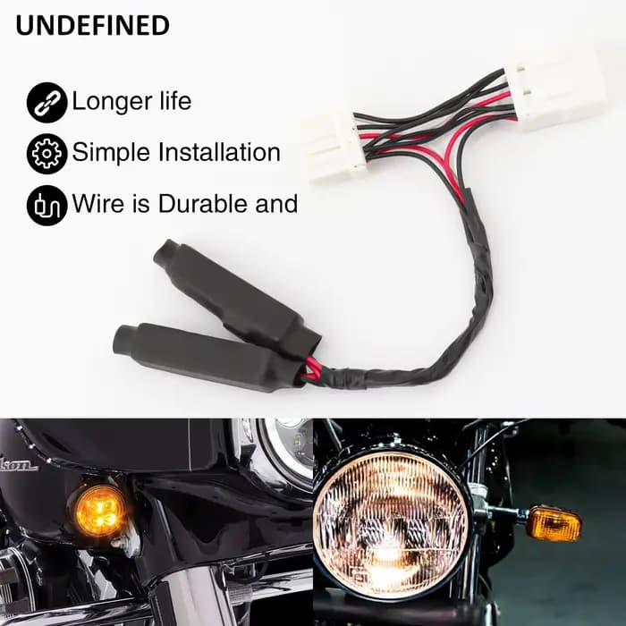 Égaliseur Led charge clignotant résistance Plugin pour Harley Touring Road King Electra Glide Softail Fat Boy Dyna Low Rider