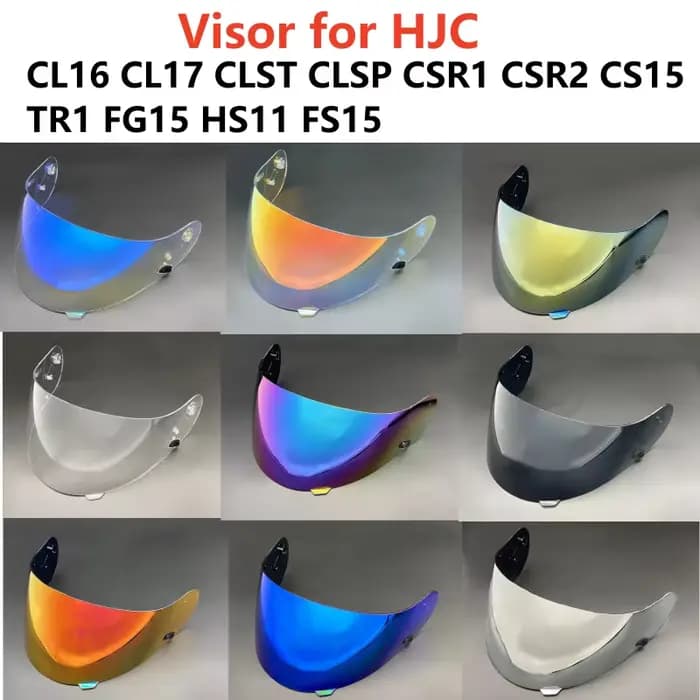 Visière d'objectif de casque HJ09