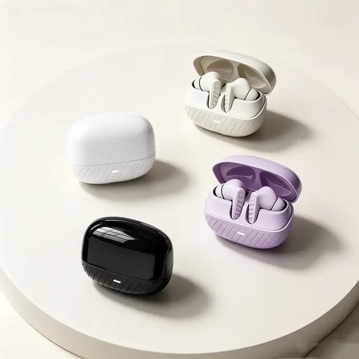 Casque Bluetooth sans fil, audio confortable avec une qualité sonore améliorée, design léger, parfait pour la musique