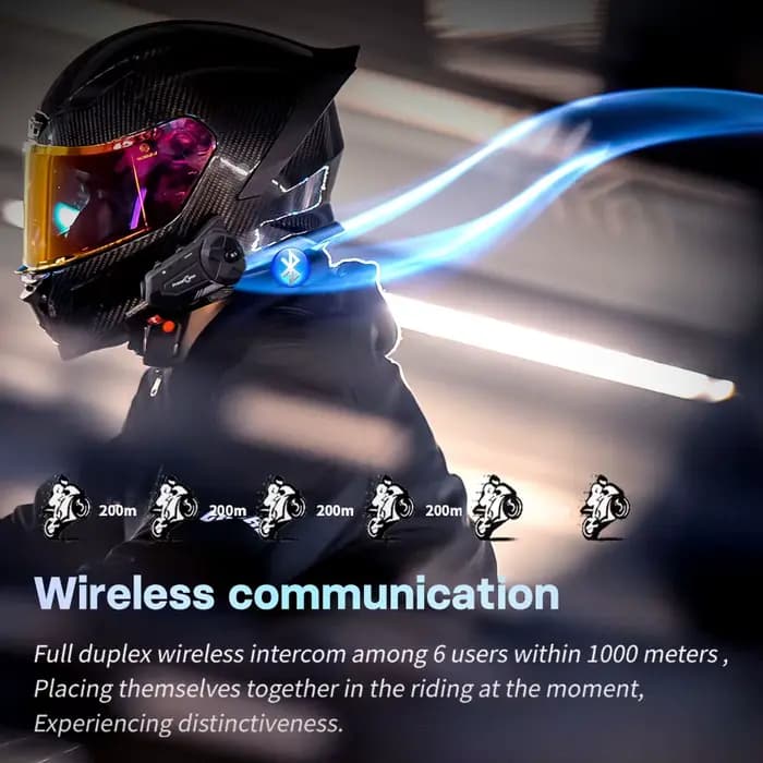Oreillette Bluetooth pour Moto