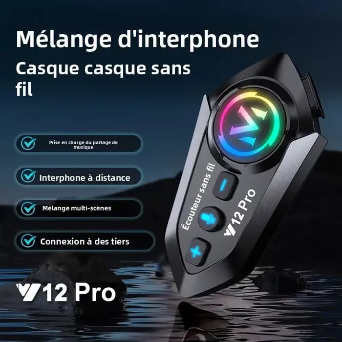 Interphone musical double Bluetooth 5.4