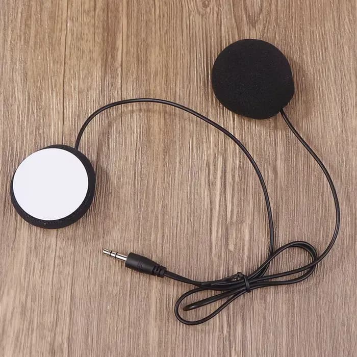 Microphone pour casque Cardo Freecom/Spirit – Micro à fil souple et haut-parleur 3