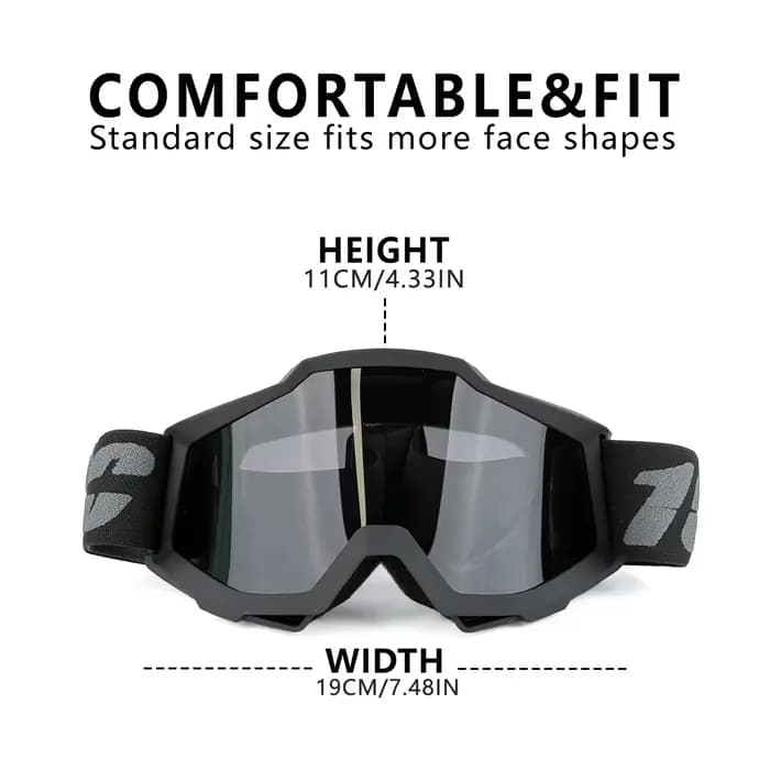 Lunettes de moto, masques de motocross
