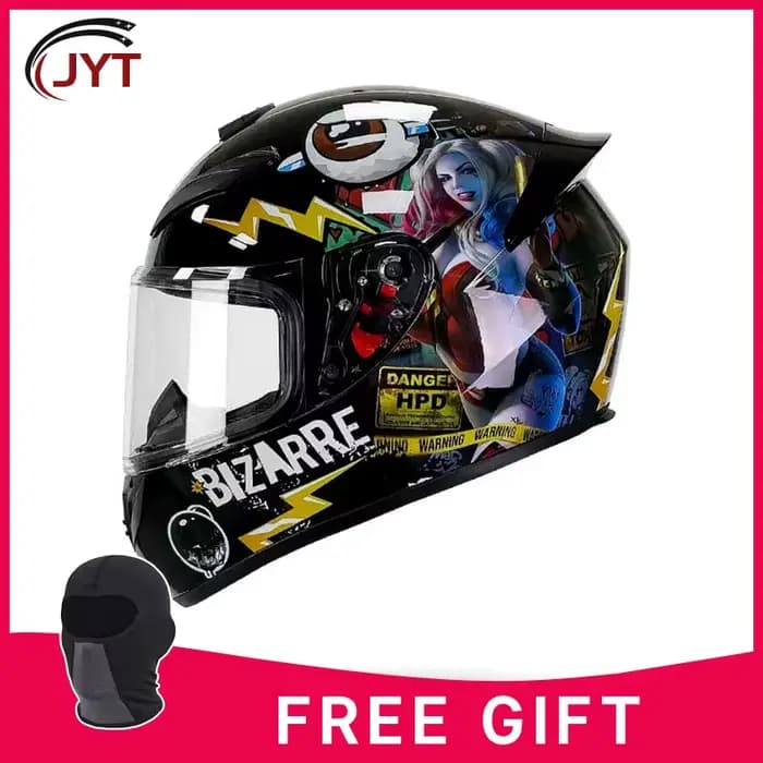 Casque intégral homologué DOT pour moto