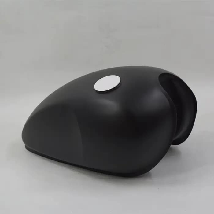 Réservoir de moto-12 litres-noir mat pour pièces d'origine de moto MUTT MPT-0345