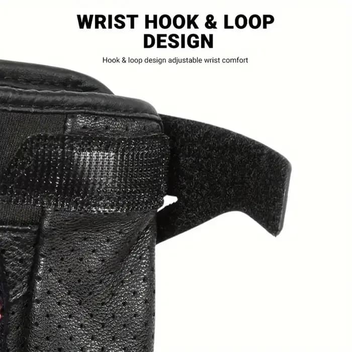 Gants de moto d'été tricotés pour écran tactile