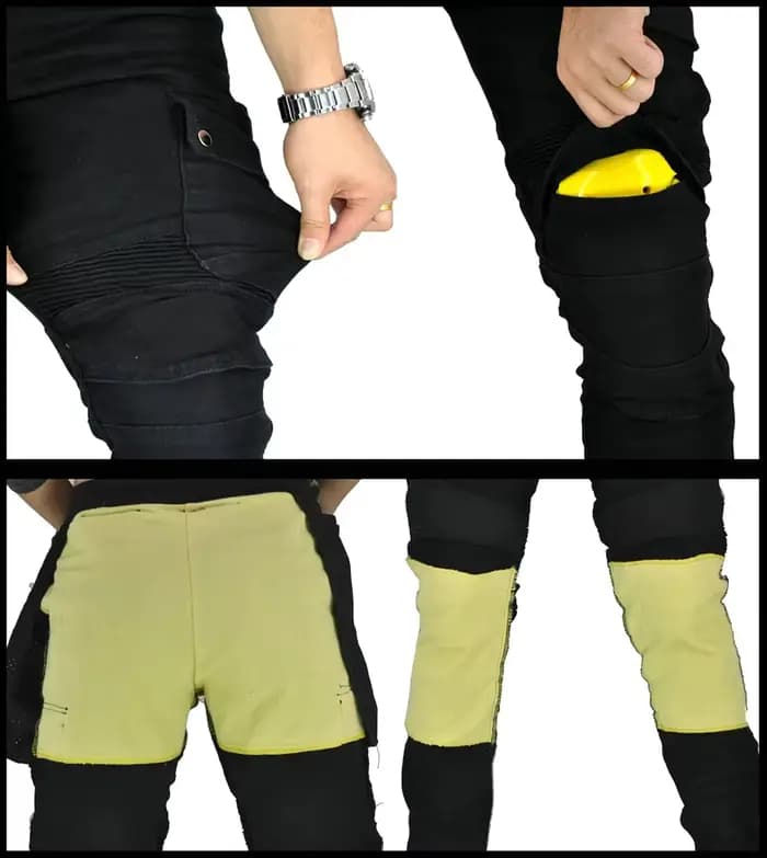 Pantalon de moto Cargo Kevlar pour hommes