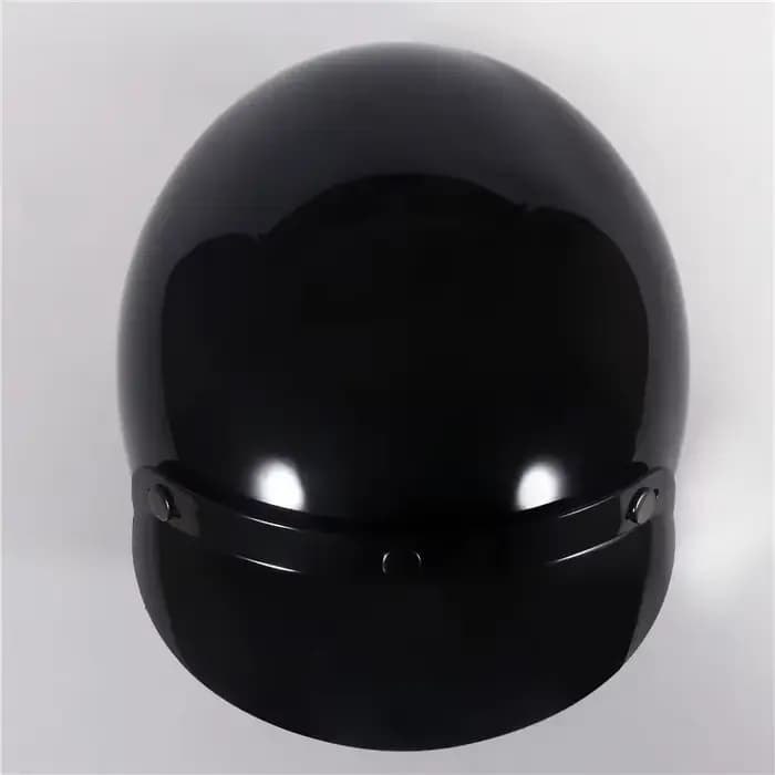 ECE casque de Moto visage ouvert lentille foncée avec bord solaire hommes femmes été Scooter