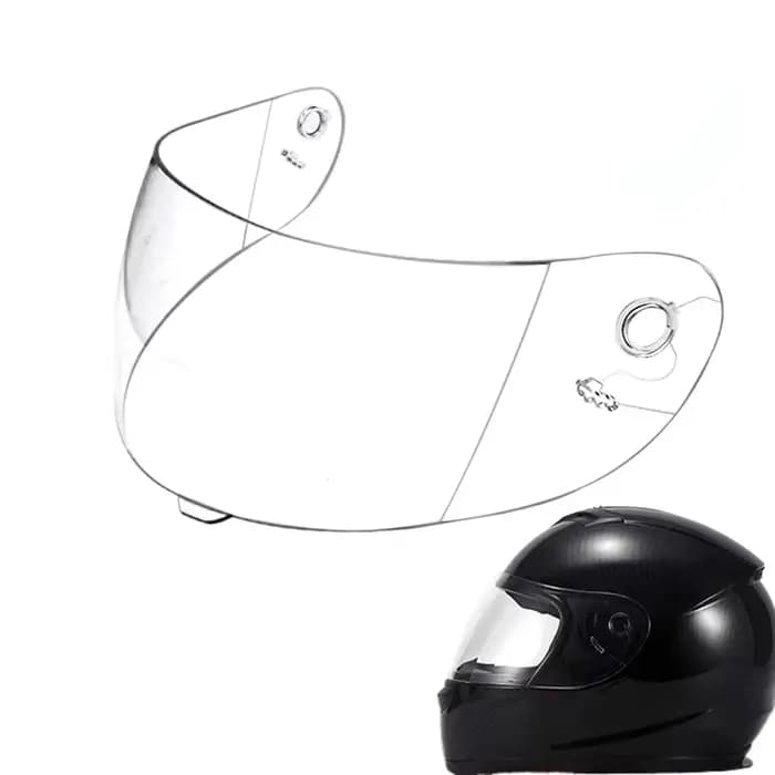 BYE 0700B casque visière Scooter pare-brise masque en verre moto complet