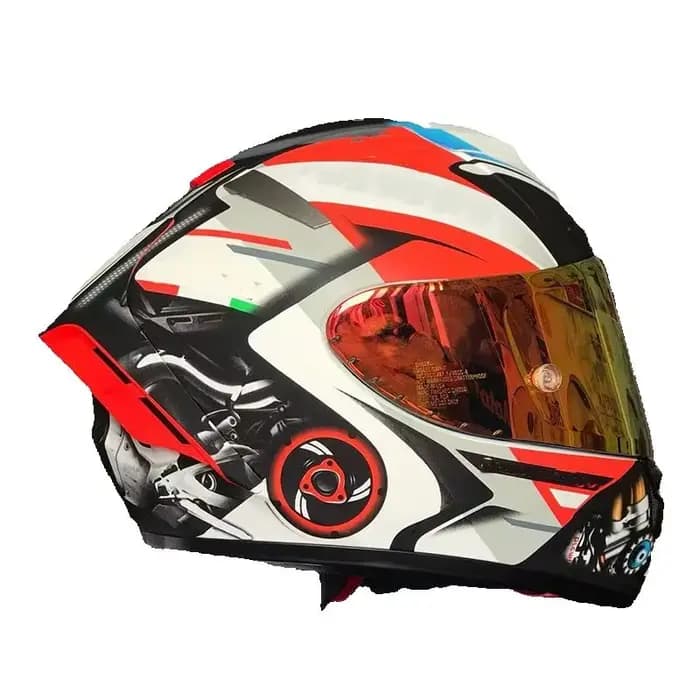 X-quatorze Casque de moto intégral X14 DUKA1
