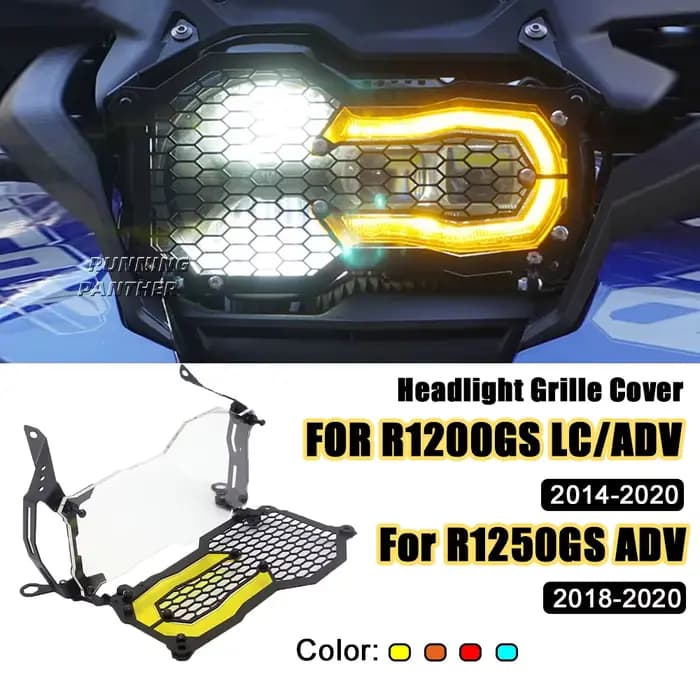 Grille de Protection des phares de moto