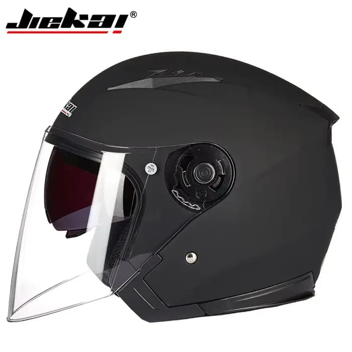 512 Moto double lentille demi Casque Cascos Para