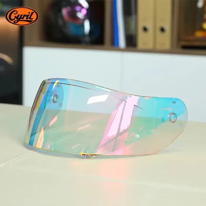 Lunette de casque pour casque de moto CYRIL AH121, visière de casque de course
