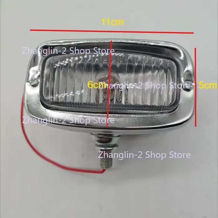 Éclairage de phare de Modification de moto, flambant neuf, 1 pièce