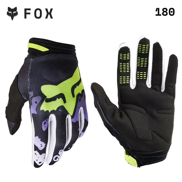 Gants FOX RACING série 180 – Niveau d'entrée durable et respirant pour hommes et femmes All-Mountain/Trail/Enduro VTT Moto et VTT