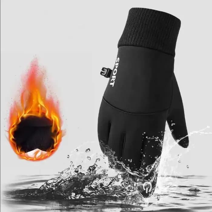 Hiver Ski Gants Chauds pour Hommes En Plein Air Cyclisme Étanche