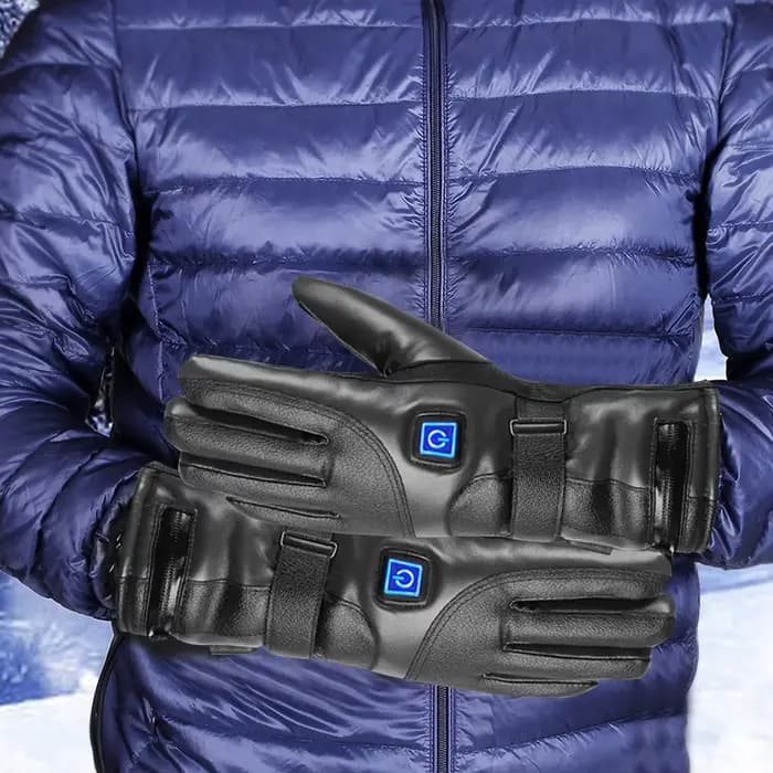 Gants Thermiques Imperméables et Rechargeables pour Moto