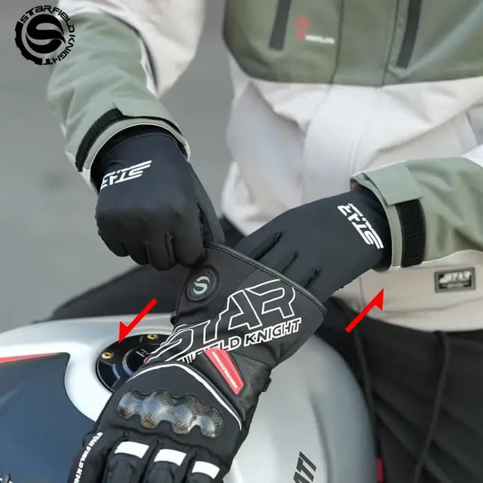 Gants de moto d'hiver et d'été