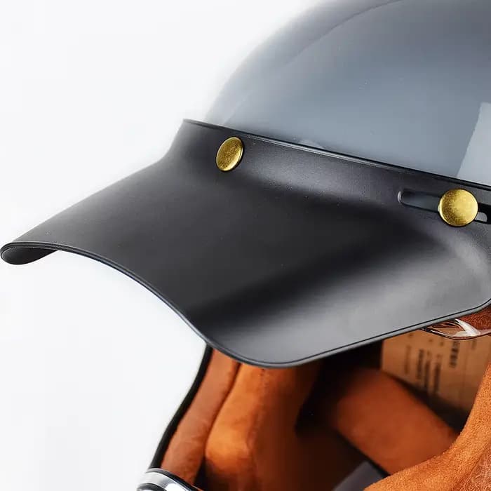 Rétro casque de Moto bord et lentille visière bouclier lunettes