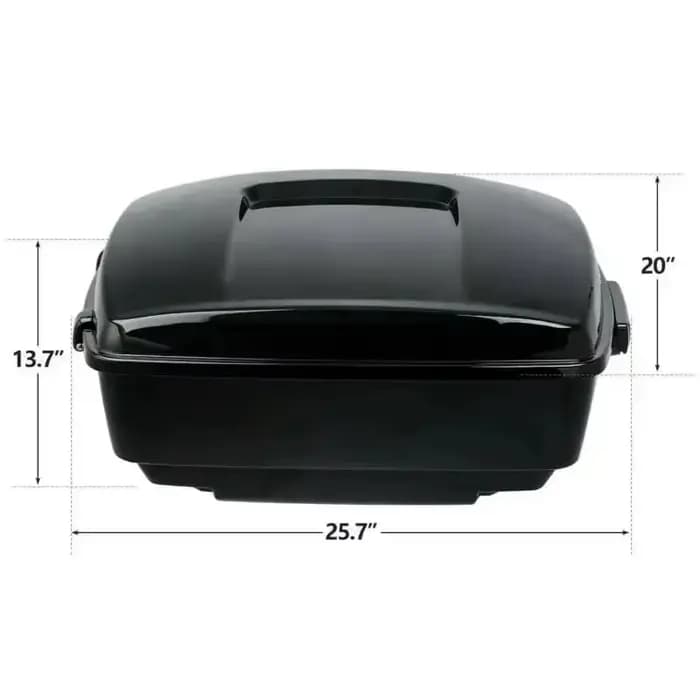 Boîte à bagages arrière Tour Pak pour moto Harley Touring King 2009-2026 Road