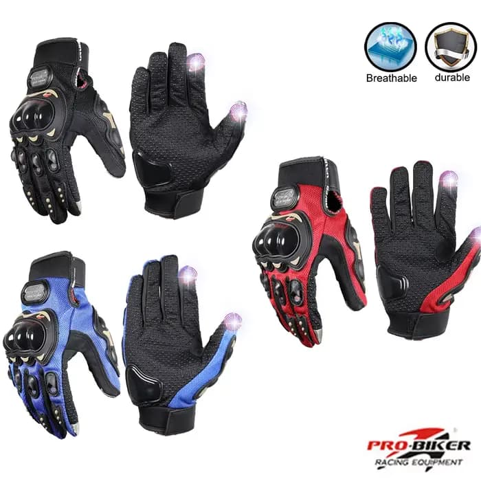 Gants de course de moto Knight