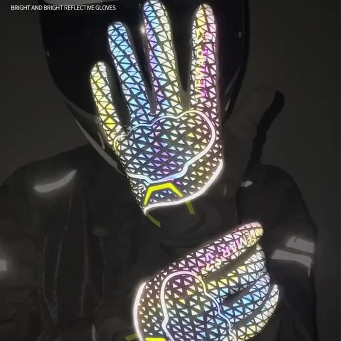 Gants de moto colorés, mitaines de motocross
