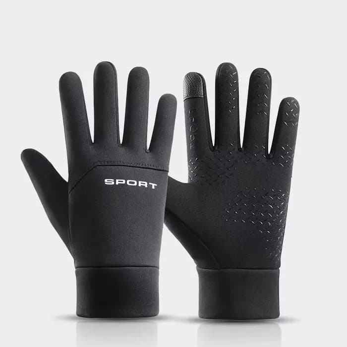 Gants de football imperméables thermiques à adhérence renforcée pour le cyclisme en extérieur, le vélo, le sport et les activités de plein air, guantes moto