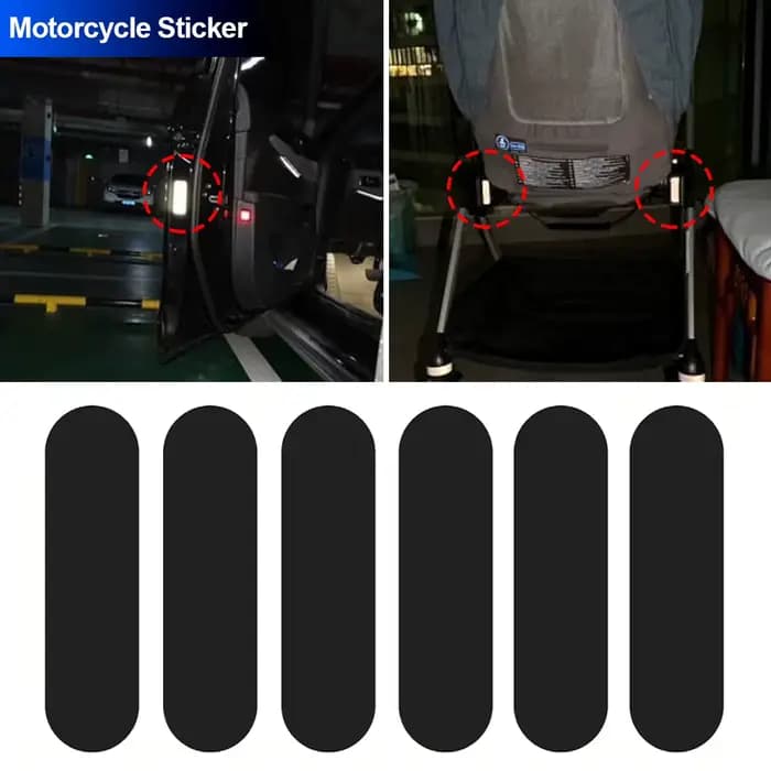 Autocollants réfléchissants pour moto