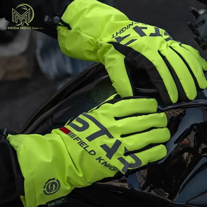 Housses de gants de moto imperméables pour écran tactile