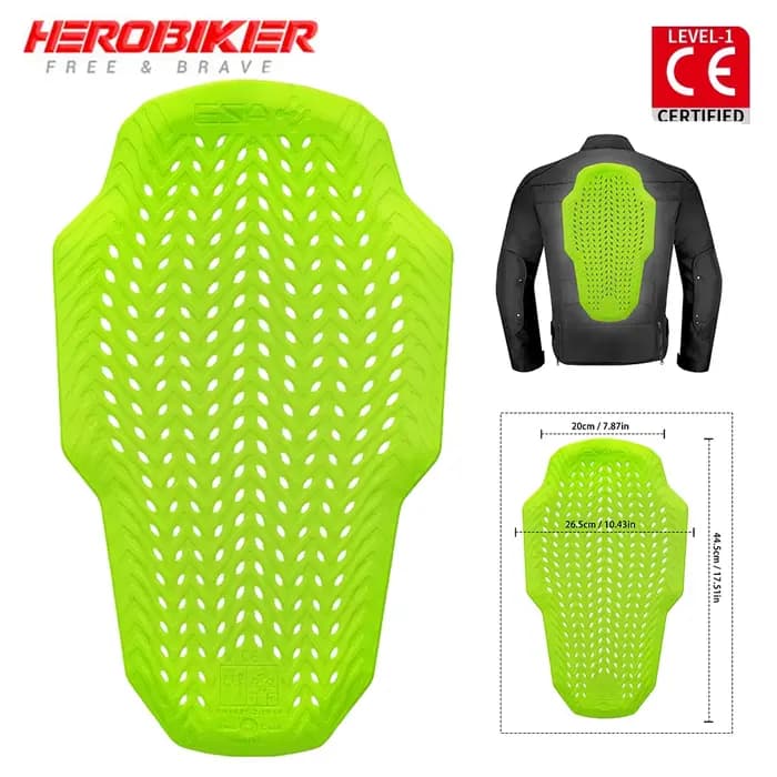 Nouvelle veste de Protection dorsale pour moto