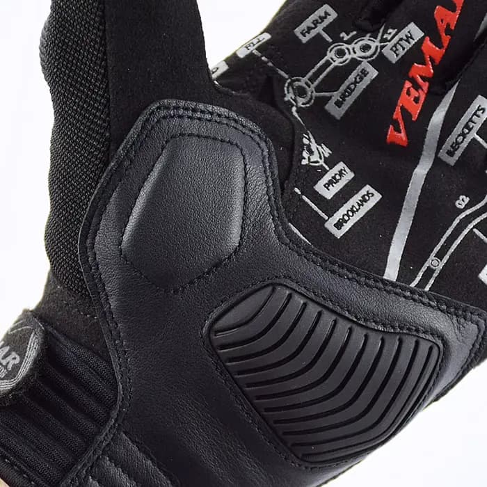 Gants de moto vintage pour hommes