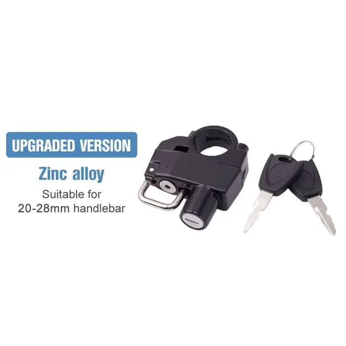 Serrure de casque de moto