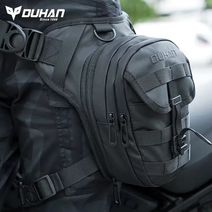 Sac de jambe de moto multifonction